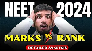 NEET 2024 vs NEET 2023 || Marks & Rank Comparison || Safe Score for BAMS / BHMS ? | Detail analysis!