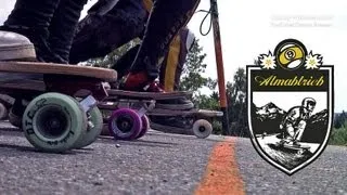 Longboard Downhill Competition - Almabtrieb 2013