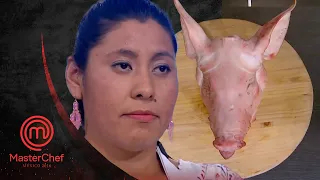 Un reto de cabeza🙃🐂🐷🐏| MasterChef México 2016