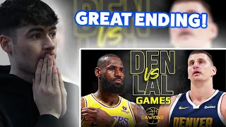 BRITS React to Los Angeles Lakers vs Denver Nuggets Game 5 Full Highlights