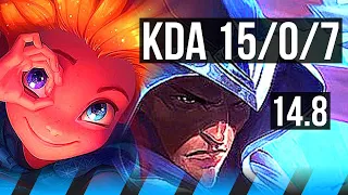 ZOE vs TALON (MID) | 15/0/7, Legendary, 6 solo kills, 300+ games | BR Diamond | 14.8