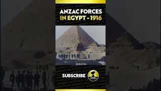 Rare Footage of Anzac Forces at the Great Sphinx of Egypt in World War One: Colourised