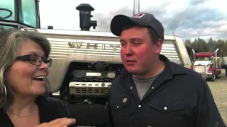 Dan Taylor and his White 2-180 at Centreville NB Tractor Pull