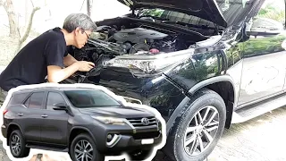 Cara Mudah Betulin Bemper Renggang Toyota All New Fortuner