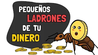 Pequeños LADRONES que te roban el DINERO - los gastos hormiga