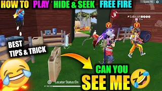 How To Play Hide and Seek New Mode In Free fire|| Free fire HIDE and seek New mode || How to play