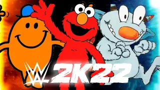 WWE 2K22: Tickle Fight (Lost a bet)