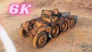 Panhard EBR 75 (FL 10)  6K Damage 6 Kills World of Tanks Replays