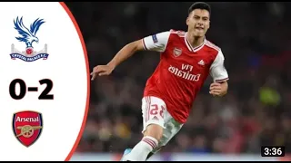 Crystal Palace Vs Arsenal 0--2 EPL match day one highlights. | Jesus Goal on debut