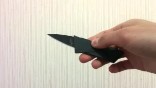 Нож кредитка CardSharp 2 Credit Card Knife Обзор описание инструкция к