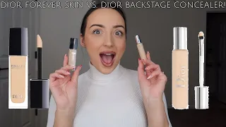 Dior Forever Skin Correct Full Coverage Concealer vs. Dior Backstage Concealer!