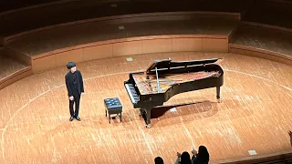 임윤찬 도쿄 리사이틀 커튼콜 Yunchan Lim curtaincall Muza Kawasaki Symphony Hall