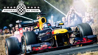 Goodwood festival of speed flybys and￼ donuts (ft: f1 drivers Lewis Hamilton!!!) #lewishamilton #f1