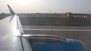 Uzbekistan Airways Airbus A320neo UK32022 Takeoff Bukhara BHK 13. Sep2023