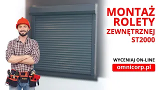 Jak zamontować roletę zewnętrzną natynkową ST2000 - OMNIcorp.pl