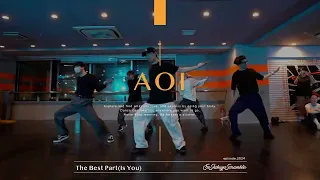 AOI " The Best Part(Is You) / Ne-Yo " @En Dance Studio SHIBUYA SCRAMBLE