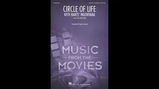 Circle of Life w/ "Nants' Ingonyama" (The Lion King) (SATBB Choir, a cappella) - Arr. Roger Emerson