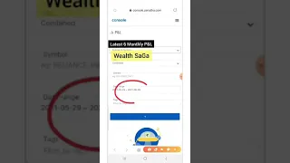 32 Lakh in 6 Months 🔥 Wealth SaGa Exposed P&L Report | Focus on Consistency, Not Size #shorts