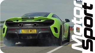 McLaren 675LT tested on track : AWESOME !