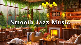 Relax & Unwind with Smooth Jazz ☕ Cozy Coffee Shop Ambience ~ Relaxing Jazz Instrumental Music