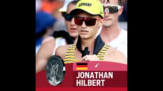 It's silver for GER's Jonathan Hilbert in the men's 50km race walk!