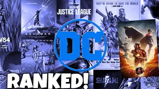 Ranking EVERY DCEU Movie from WORST to BEST! (Including THE FLASH ⚡️)