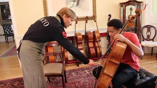 Sheku Kanneh-Mason Gets His 400-Year-Old Amati Cello Serviced By Legendary Luthier Florian Leonhard