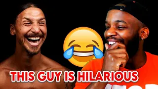 😂American Reacts To "Zlatan Ibrahimovic Funniest Moments" 😂😂