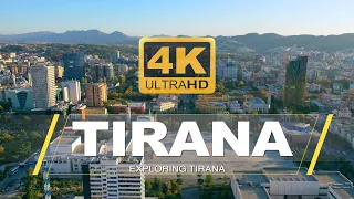 TIRANA ALBANIA 🇦🇱【4K】Exploring & Driving TIRANA, CAPITAL OF ALBANIA