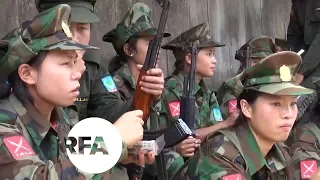 Women Join Militia Force in Myanmar | Radio Free Asia (RFA)