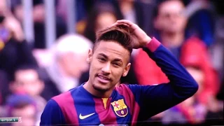 Neymar vs Malaga 14-15 (Home) HD 1080i By Geo7prou