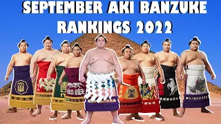 SUMO RANKINGS: Banzuke released for SeptemberAki Basho 2022