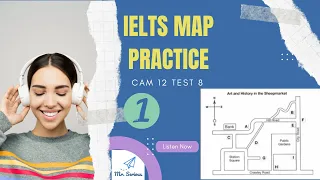 IELTS Listening MAP PRACTICE 1 - Cam 12 Test 8 (answer + explain)