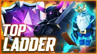 TOP LADDER PUSH WITH PEKKA BRIDGE SPAM !⚡💯 - Clash Royale