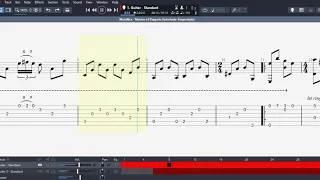 Metallica - "Master of Puppets (Interlude + 1st Solo)" Acoustic Fingerstyle Guitar Tab