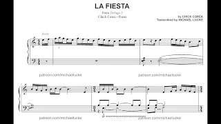 Chick Corea - La Fiesta (2018) - Transcription