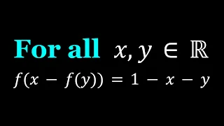 A Quick and Easy Functional Equation from Slovenia