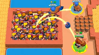 1000 NOOBS BUSTER vs PRO TEAM BROKE GAME!| Brawl Stars Funny Moments & Glitches & Fails #919