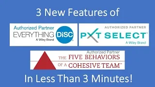 What's New with Everything DiSC 5 Behaviors and PXT Select