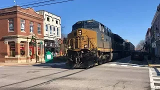 Street Running Trains Galore!  Full Day  & Bonus Michigan City & Franklin Ohio! Hour Street Running!