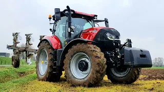 Case IH Puma 165 CVXDrive ~ Ploegen