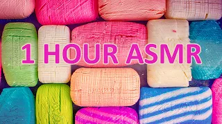 🔝 1 HOUR ASMR  Soap cubes only 🧼 Very nice relaxing sound 😴 Compilation #7