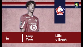 Leny Yoro vs Brest | 2023