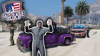 CRAZY REDNECKS STEALING CATALYTIC CONVERTERS ENDS IN HUGE POLICE CHASE!! - GTA RP