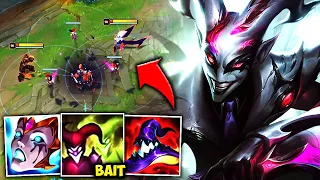 Pink Ward shows you why he's the master of baiting (SHACO TRICKERY)