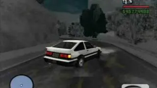 GTA SA : Corolla Levin [AE86] Initial D ver