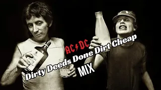 ⚡ DIRTY deeds DONE dirt CHEAP 🔥 mix 😈 ACDC 😈 problem CHILD ride ON jailbreak HARD rock BON scott