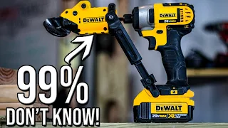 DEWALT TOOL ACCESSORY THAT 99% OF PEOPLE DON'T KNOW EXISTS!