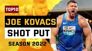 Joe Kovacs Shot Put 2022 Season Top 10 - Arete Throws Nation REACTION