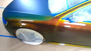 Spraying a HyperShift Over Our MOOD RING Car (Crazy Reaction!)